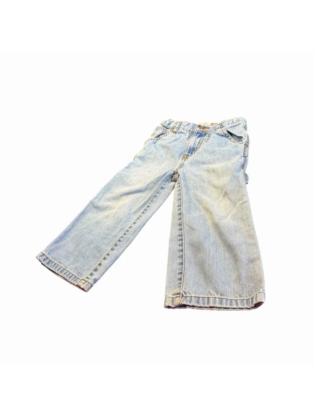 The Children's Place Kids Light Wash Wide Leg Jeans Size 3T